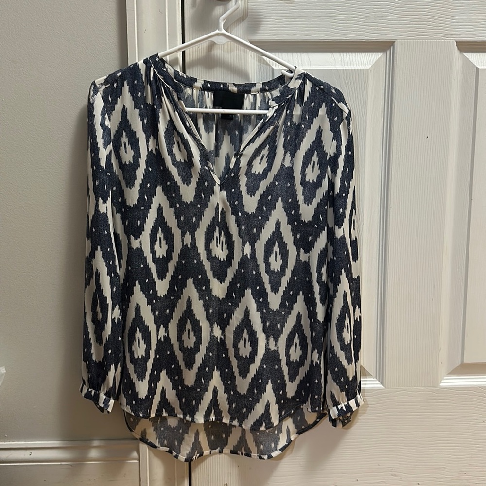 J. Crew collection Blouse silk size 0